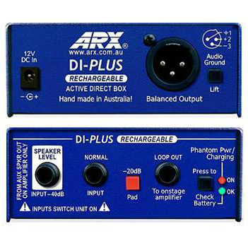 ARX DI-PLUS RC ди-бокс / Аренда звука и прокат света